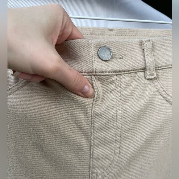 ☘️ Uniqlo Heattech Stretchy Leggings/ Jeggings in Cream/ Beige/ Eggshell C… - Picture 9 of 12